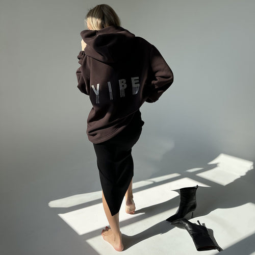 Hooded sweatshirt for women with creative details and casual cut Amarae