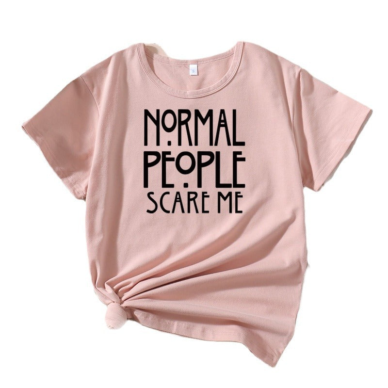 Women Graphic T-shirt Statement Casual Cut Lune London