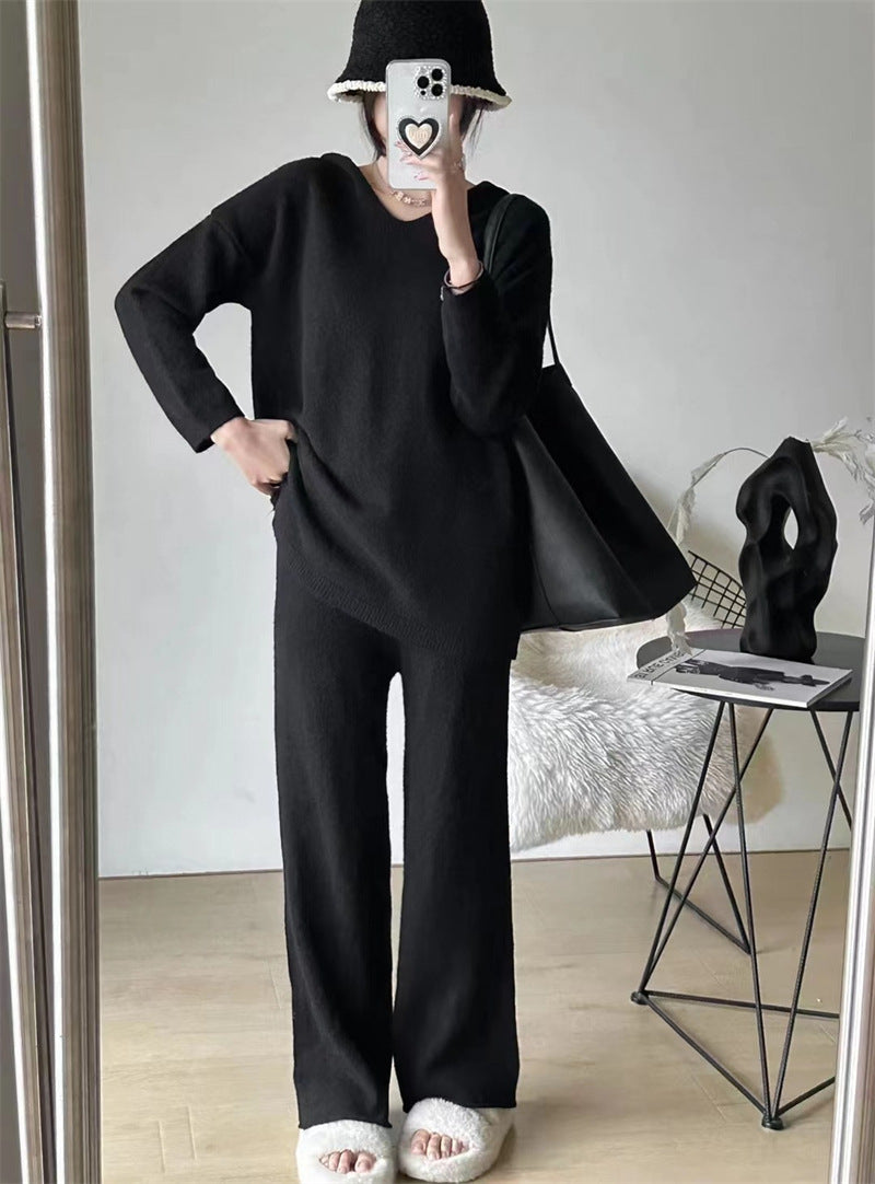 Ensemble Tricot Douillet Femme avec Coupe Ample et Design Élégant Chic & Stil