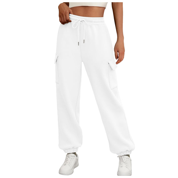 Sport pants for women with pockets and elastic waistband Lune London