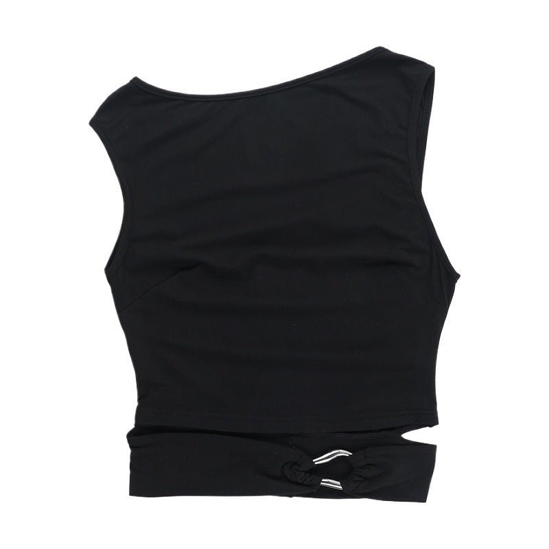 Stylish cropped top for women with adjustable drawstring Lune London