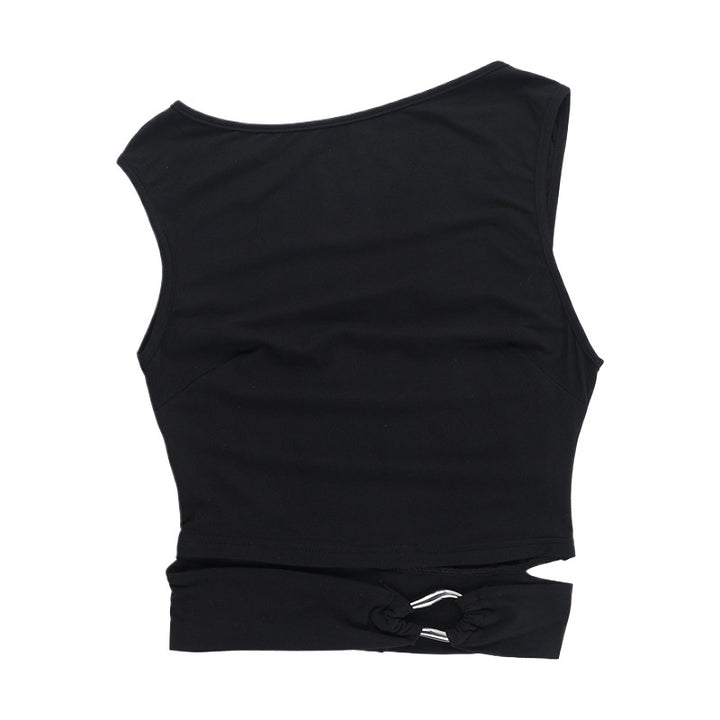 Stylish cropped top for women with adjustable drawstring Lune London
