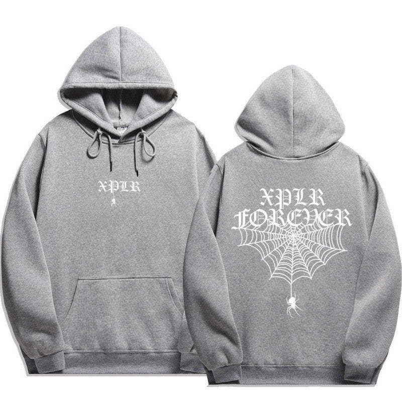 Women’s hoodie with cool graphic prints and kangaroo pocket Chic & Stil