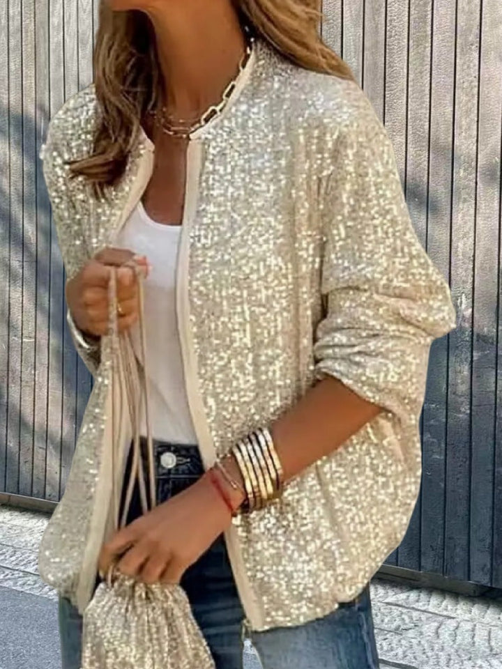 Women's Sequin Jacket In A Modern Cut Amarae