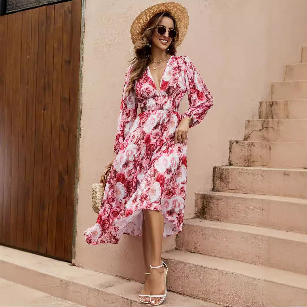 Lune London Wrap Maxi Dress for Women