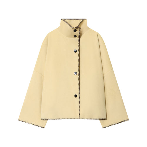 Ladies warm transitional jacket with high collar Amarae