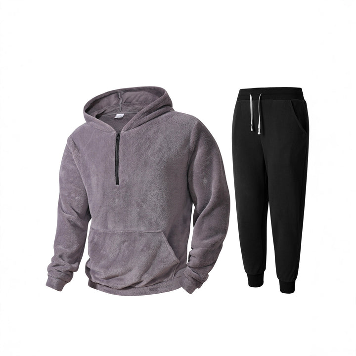 Men's cozy fleece hoodie and jogging pants Lune London