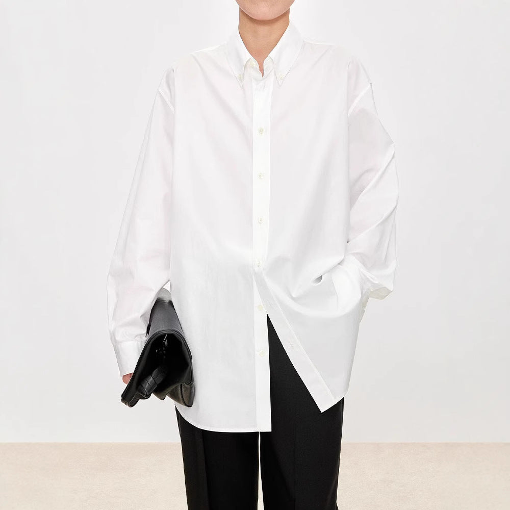 Blouse surdimensionnée élégante pour femmes avec détails de boutons classiques Chic & Stil
