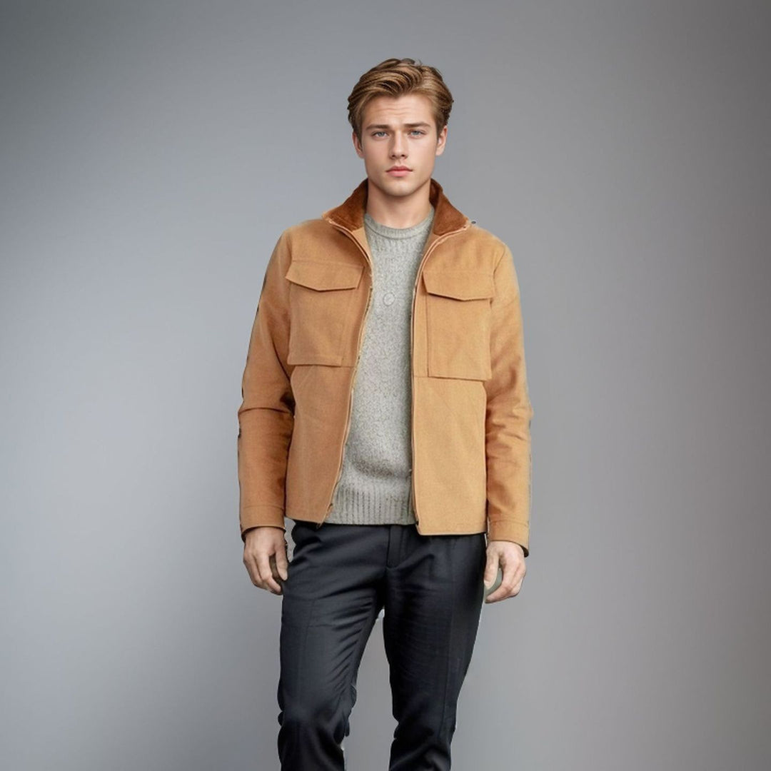 Chic and Stylish Utility Jacket for Men
