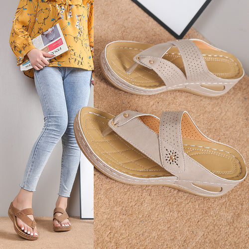 Comfortable strap sandals for ladies with breathable upper Amarae