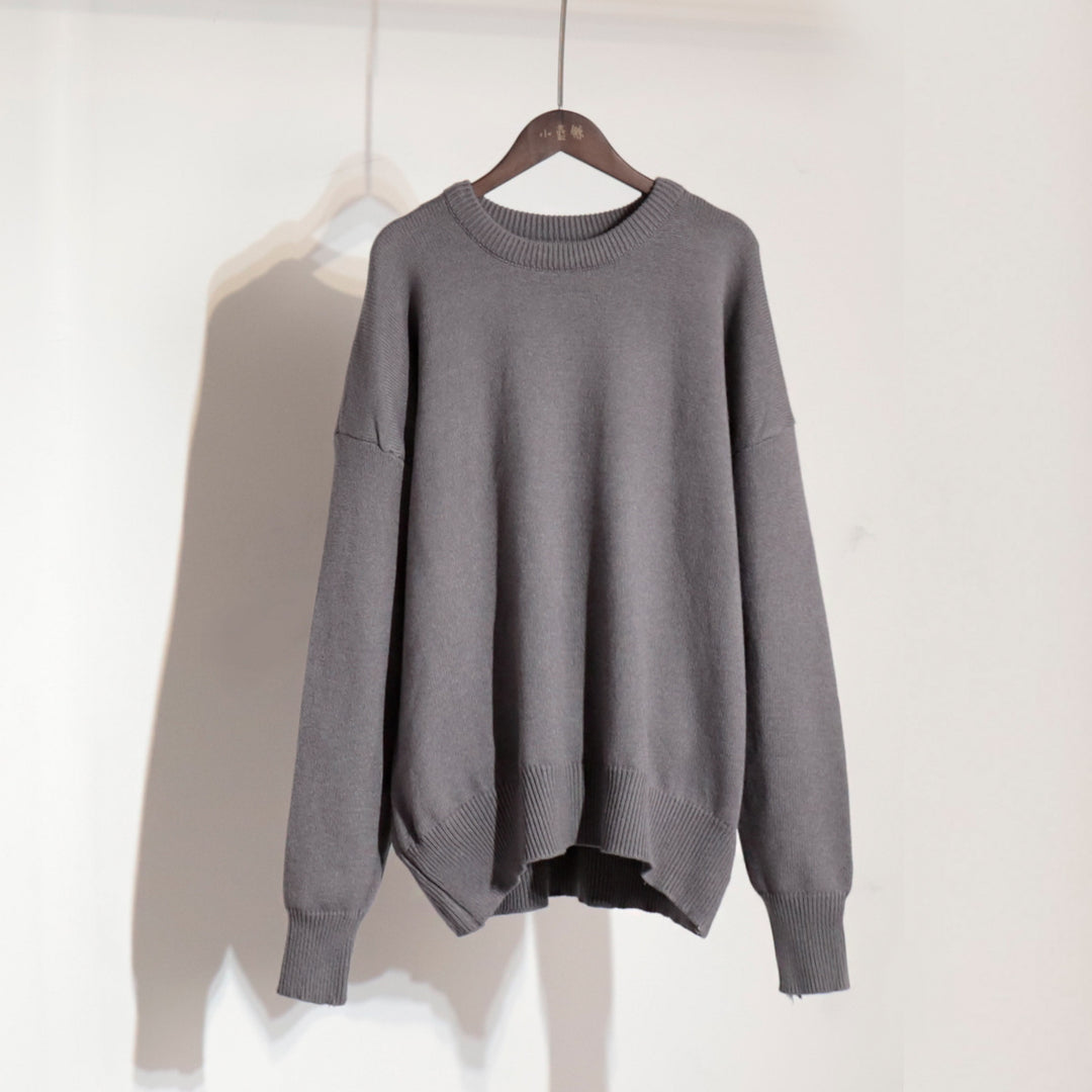 Pull oversized pour dames avec motif tricoté texturé Chic & Stil