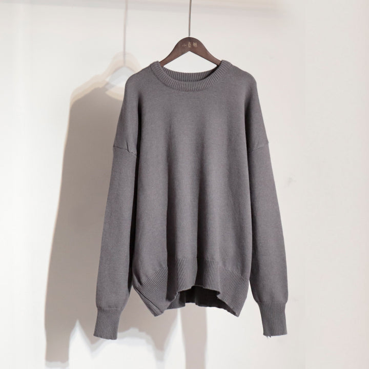 Pull oversized pour dames avec motif tricoté texturé Chic & Stil