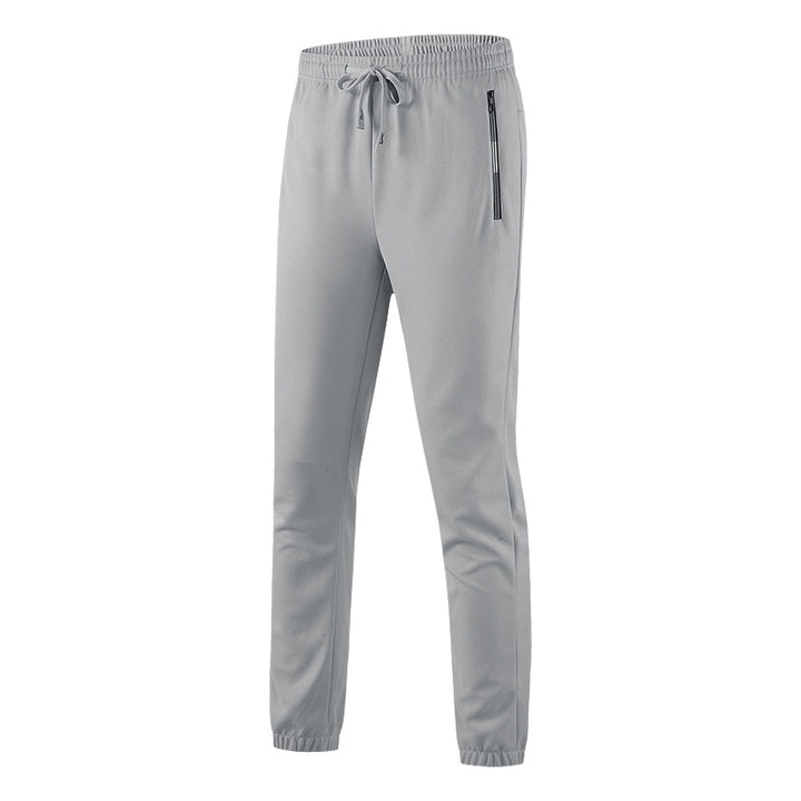 Men's Lightweight Breathable Functional Jogging Pants with Zipper Pocket Amarae