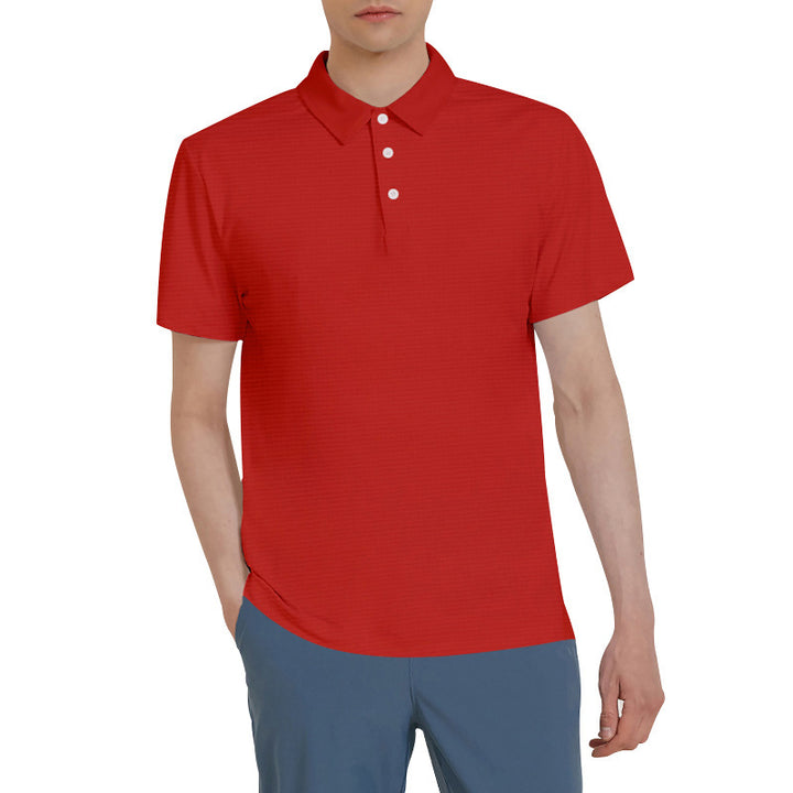 Men's polo shirt made of breathable material with Lune London structure