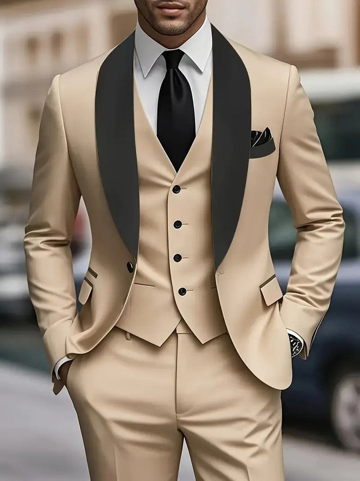 Men’s Three-Piece Suit Set – Elegant & Sophisticated | Lune London