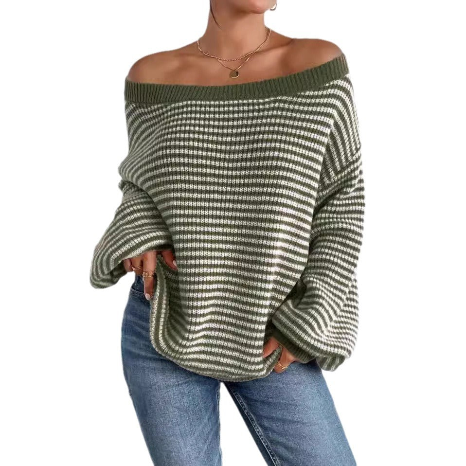 Ladies Oversized Knit Sweater Lune London