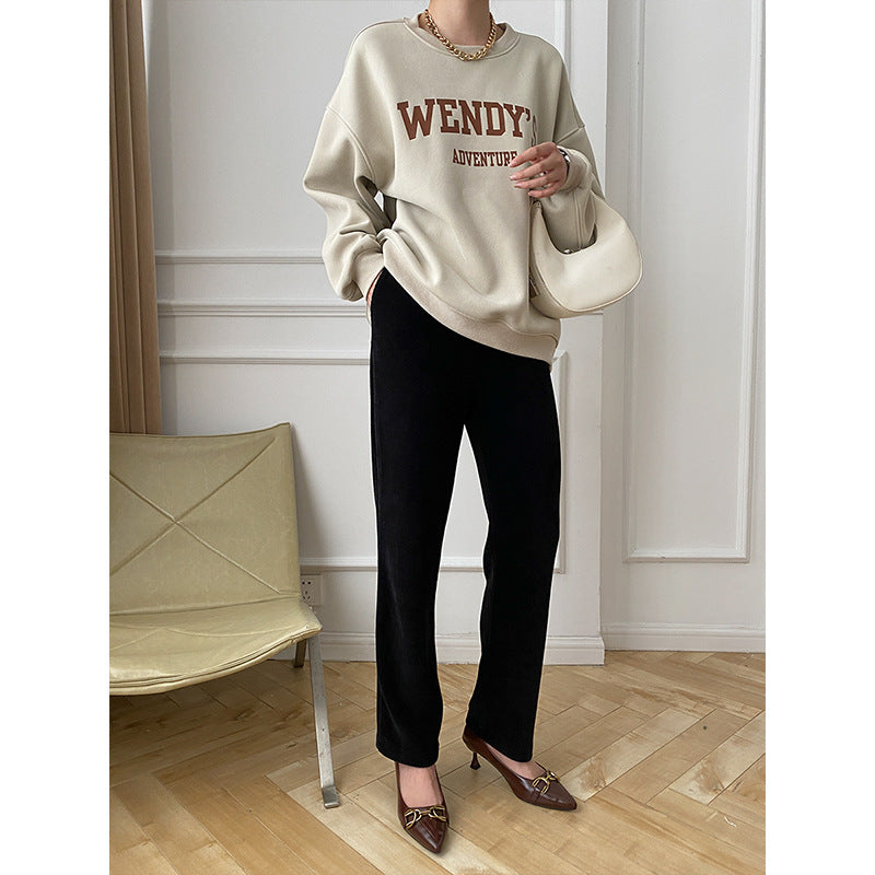 Ladies Comfortable Lounge Pants with Wide Leg Chic & Stil