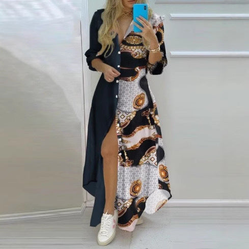 Women's Kimono Robe with Print Design Lune London