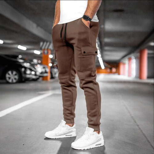Cargo sweatpants for men with versatile pockets and modern cut Amarae