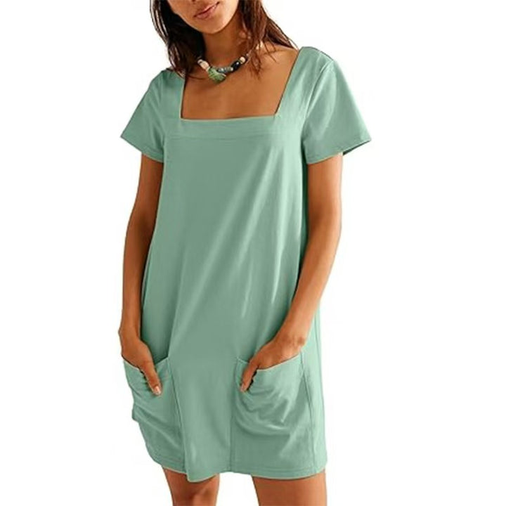 Women's Comfortable Casual Dress with Pockets Lune London