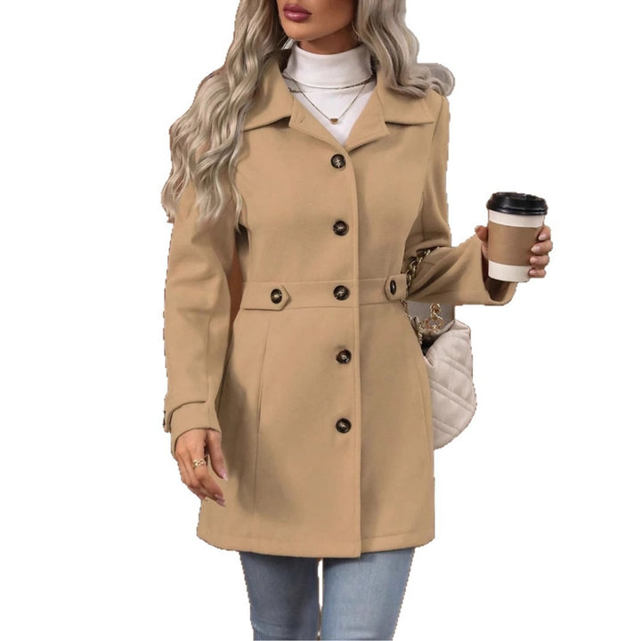 Manteau trench à la mode pour femmes avec ceinture Chic & Stil