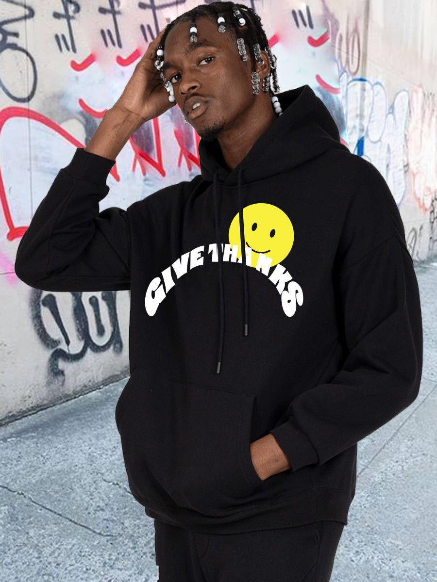 Men's hoodie with inspiring print Lune London