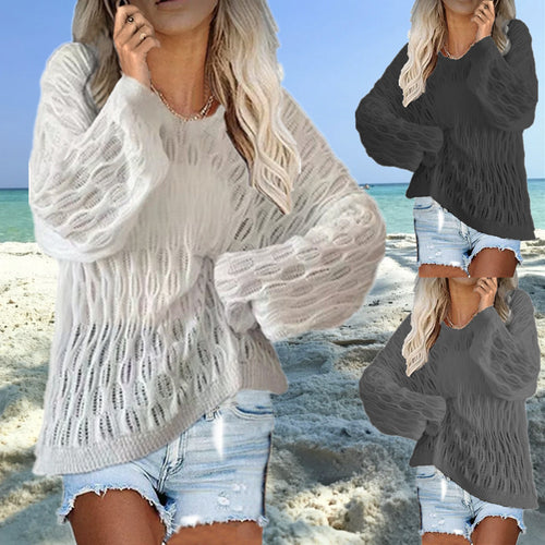 Ladies casual knit sweater Amarae