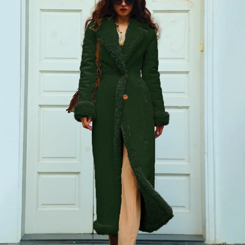 Luxury faux fur coat for ladies Lune London