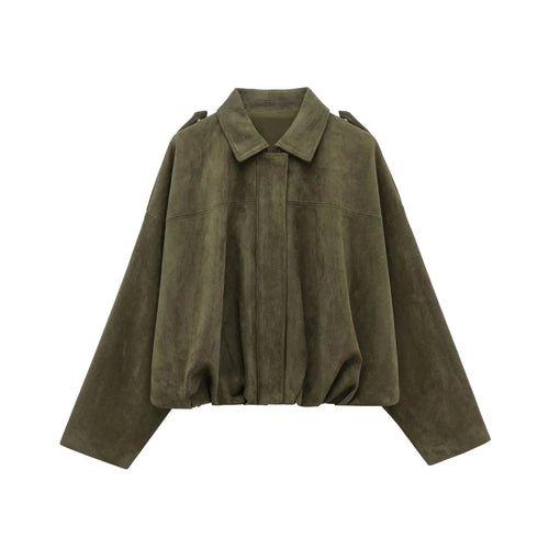 Ladies casual oversized jacket made of high-quality material Amarae