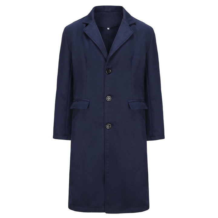 Elegant long coat for men made of high-quality material Amarae