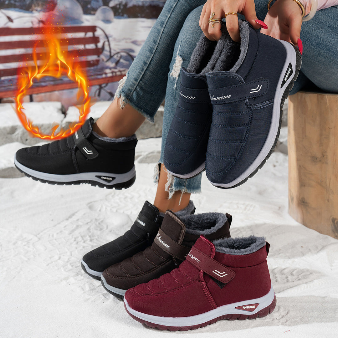 Lune London polar fleece sneakers for women