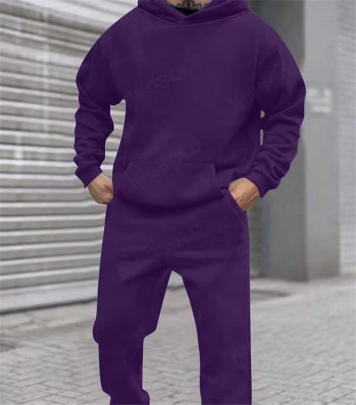 Men's casual hoodie tracksuit with oversized fit and practical pockets Lune London