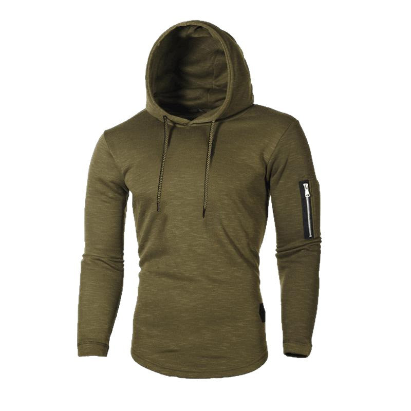 Men's Hoodie with modern zipper Lune London