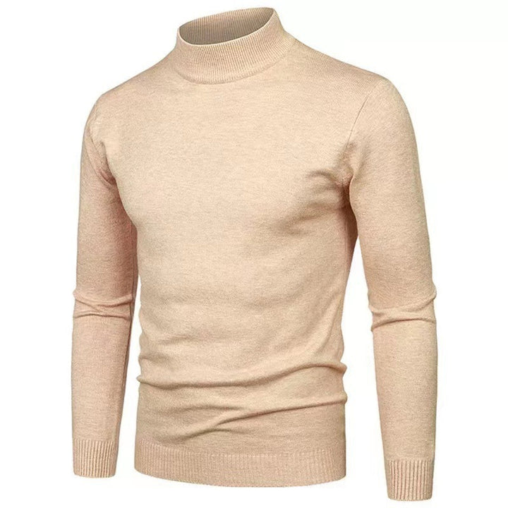 Men's turtleneck sweater made of high-quality knit material Lune London