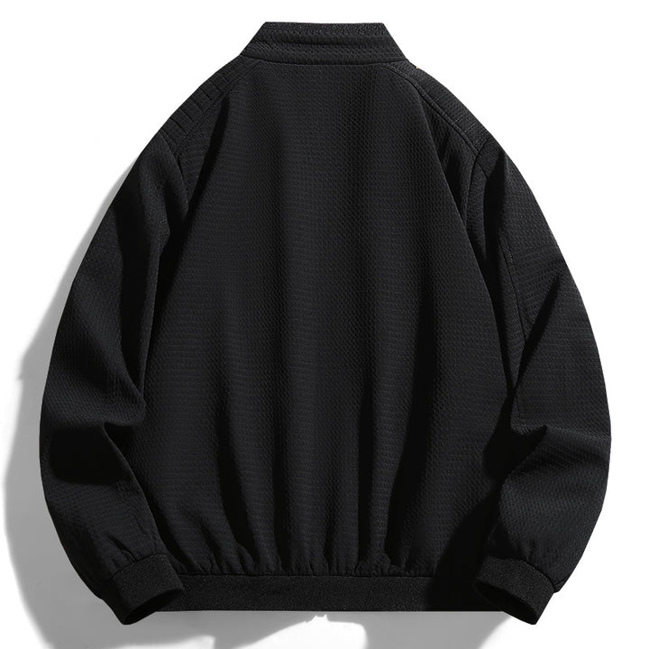 Versatile leisure jacket for men with textured surface Amarae