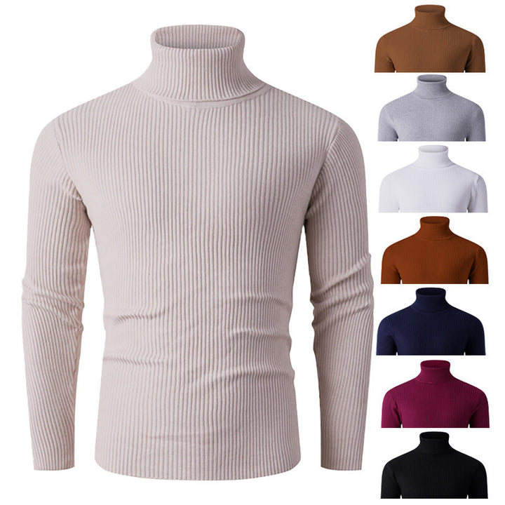 Men's ribbed turtleneck sweater Lune London