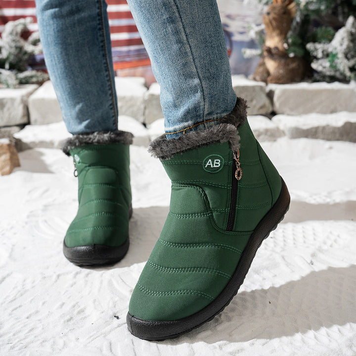 Lune London | Women's winter boots with practical zipper and cozy inner lining