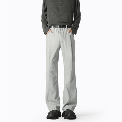 Casual wide pants for men with elastic waist and practical pockets Amarae