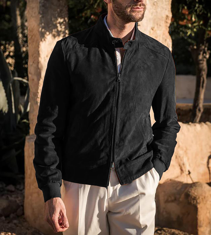 Luxurious suede jacket for men Lune London