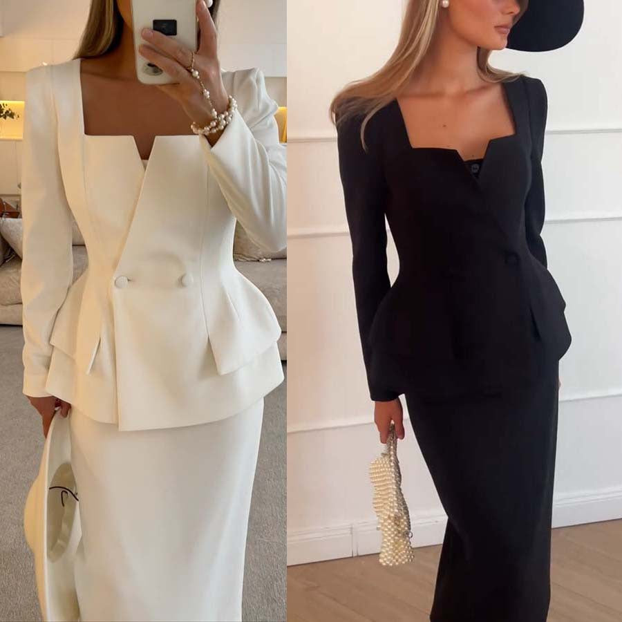 Women's Blazer Dress with Modern Cut and Tailored Fit Lune London