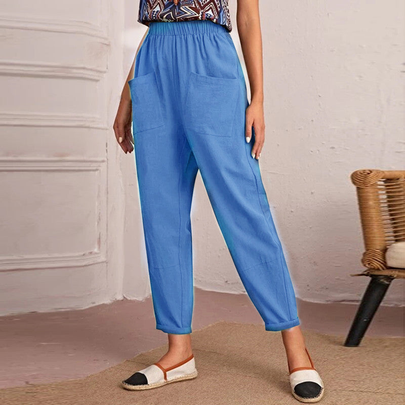 Women Relaxed Fit Lune London Leisure Pants