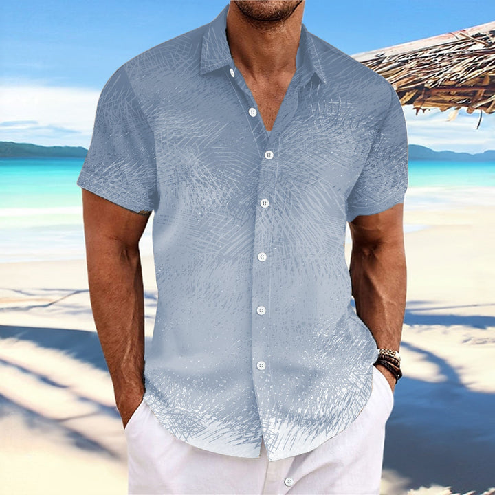 Men's Short Sleeve Shirt with Stylish Graphic Pattern Lune London