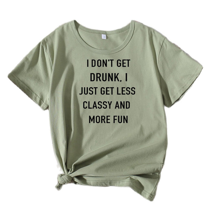 Ladies Casual Humor Quote T-shirt Lune London