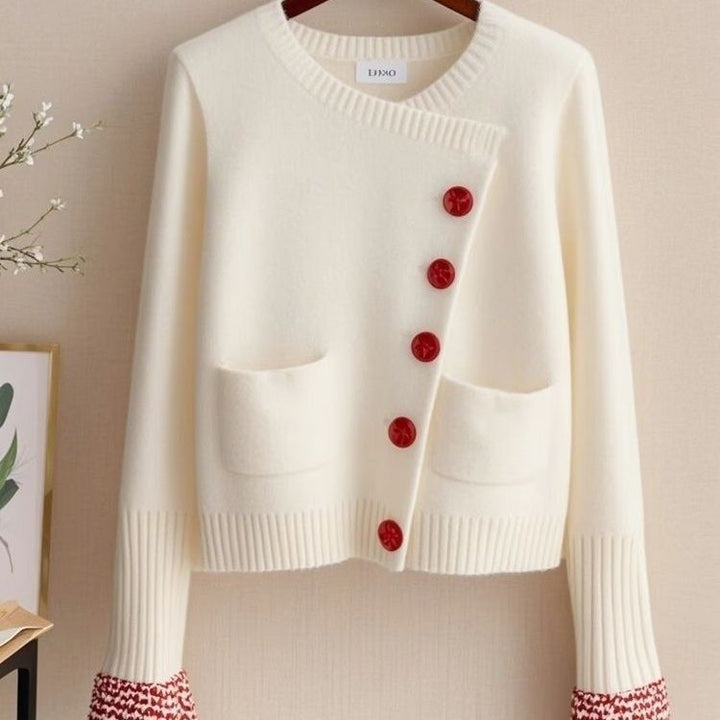 Cardigan de mode pour femmes avec boutons décoratifs Chic & Stil