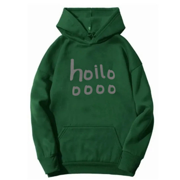 Women's hoodie with loose fit and creative print Chic & Stil