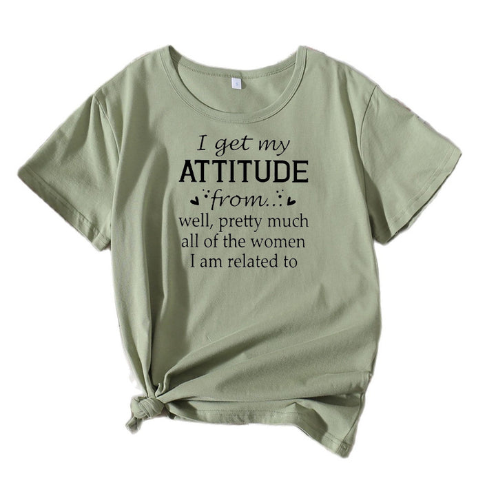 Women Funny Graphic T-shirt Lune London