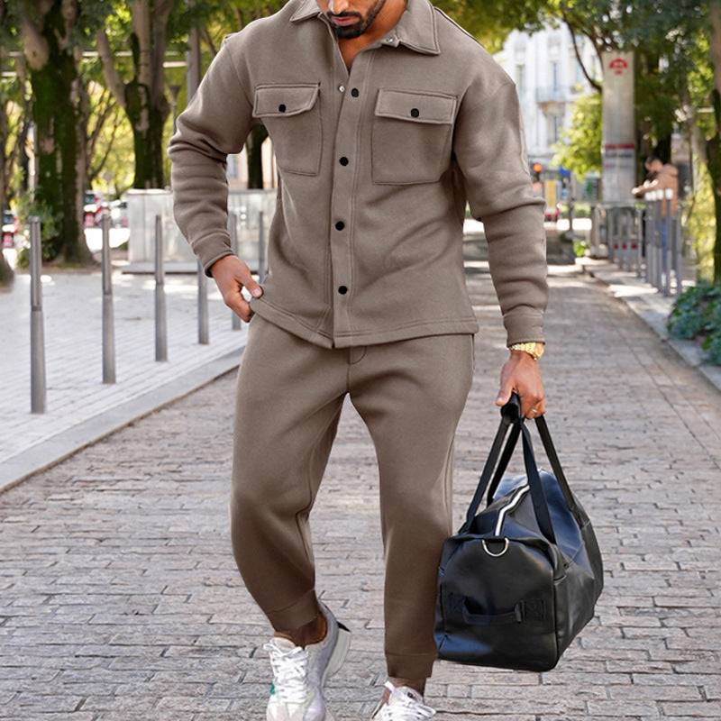 Men's casual leisure set with practical pockets and stylish design Amarae