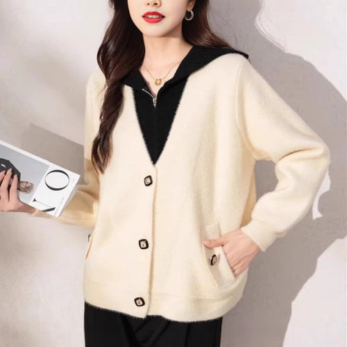 Cardigan cosy pour femmes avec détails de boutons nobles Chic & Stil