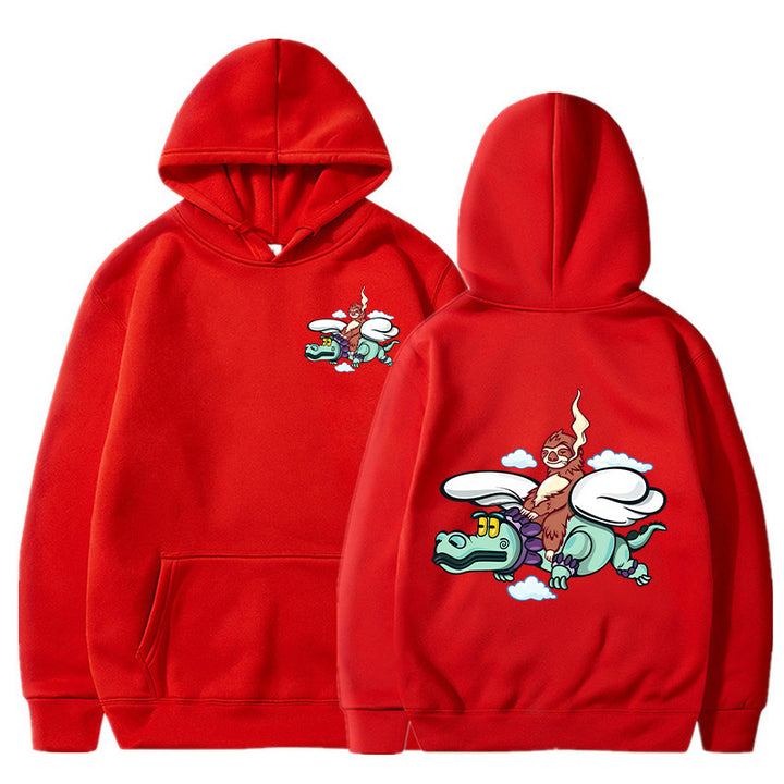 Women's hoodie with creative graphic design and high-quality interior Lune London