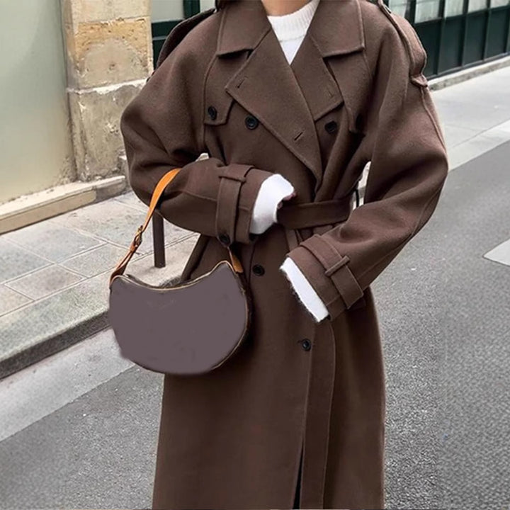 Oversized wool coat for women Amarae